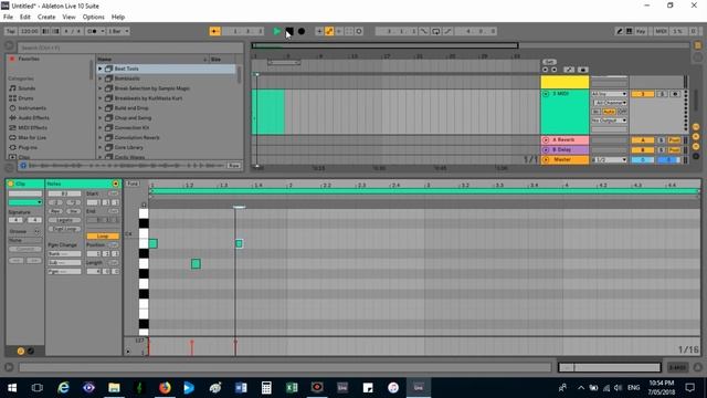 How to Use Piano Roll in Ableton Live 10 смотреть онлайн