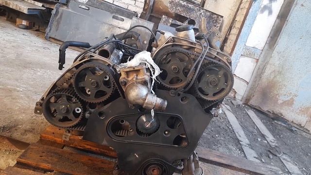 замена двигателя G6CU с кия соренто на мотор с кия опирус. смотреть онлайн