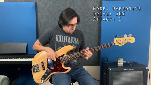 Ibanez Phat-Hed PD7 Bass Overdrive Pedal Review смотреть онлайн