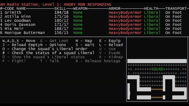 LGWI - Liberal Crime Squad v4.12.49 // 51 смотреть онлайн
