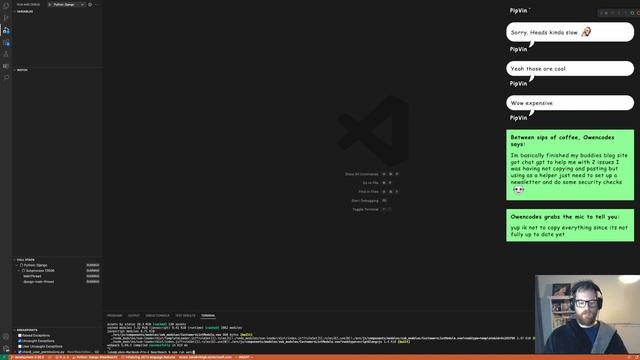 Episode 195 - Chill Coding Django & VueJS - Currently Figuring Out Stuff