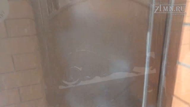 Прогулка по объекту в декабре. Навес, вольер, ворота и снова навес. смотреть онлайн