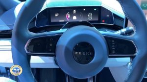 2022 Geely ZEEKR 001 EV Walkaround—2021 Chengdu Motor Show—2022款吉利极氪001，外观与内饰实拍