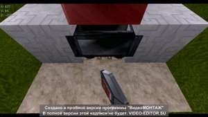 Ядерная бомба без модов в майнкрафте!