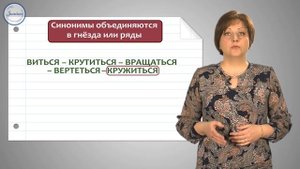 Уроки русского Синонимы