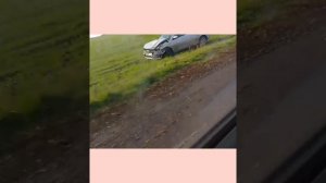 Ростовская область: микроавтобус с чиновниками попал в ДТП на трассе "Таганрог - Беглица".