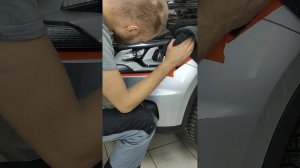 Полировка фар и оклейка пленкой