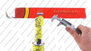 Амортизатор GY6, DIO ZX, LEAD 310mm, регулируемый (лимонный +паутина) NDT