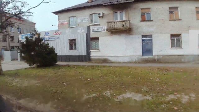Каховка,Таврийск,Новая Каховка. Съемка из автобуса. Херсонская область. смотреть онлайн
