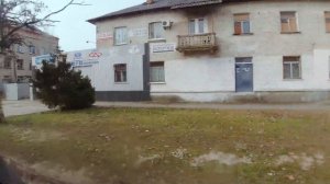 Каховка,Таврийск,Новая Каховка. Съемка из автобуса. Херсонская область.