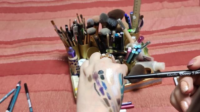 Все мои карандаши /тени-карандаши для глаз /каялы смотреть онлайн