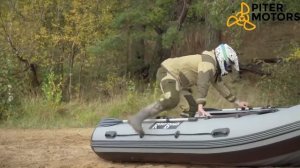 Лодка ПВХ|Лодка НДНД против Автомата и Ножа!!!