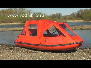 Лодка ФРЕГАТ М-430 FM Lux + водомет + тент ходовой