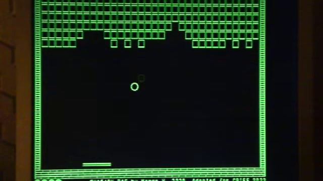 CRISS CP/M (КРИСС CP/M) - BREAKOUT game / Игра Кубики смотреть онлайн