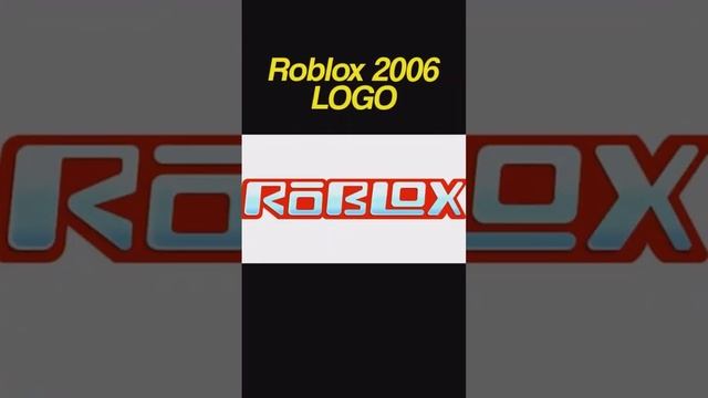 Evolution of Roblox Logo (2006-2022)