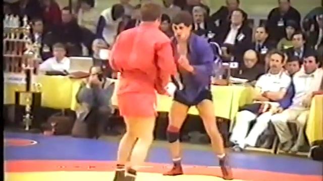 Sambo World Cup 1993. Final 68 kg V. Danilov (Bel) - V. Belov (Rus)