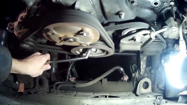 PAJERO 2 - как снять механический ТНВД с 4м40