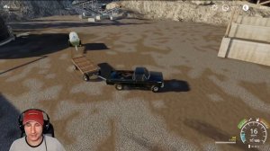 Запускаем карьер, взрываем породу // Словацкая деревня  # 3 // Farming Simulator 19