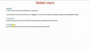 142 User Management in Linux | userdel Explained | Linux Commands | Linux for Beginners