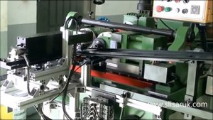 2-роликовый резьбонакатной станок с автоматической подачей