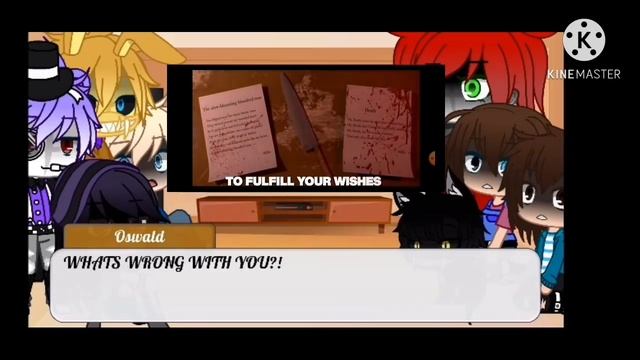 Some FNaF Book Characters React To Their Songs (Lots of Mistakes) FIRST REACTION VIDEO! Read DESC