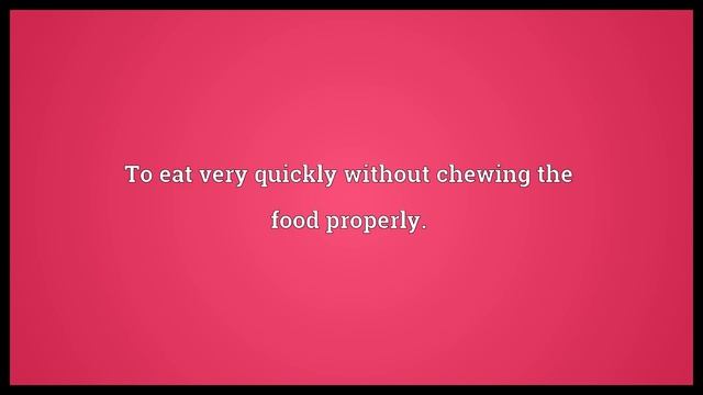 Gulp down Meaning смотреть онлайн