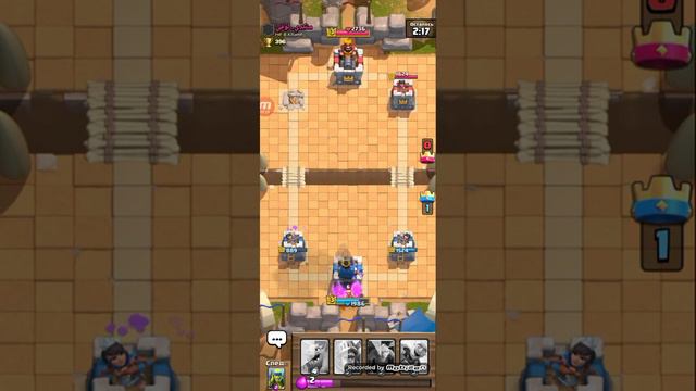 прошол пол 2 арены в Clash Royale смотреть онлайн