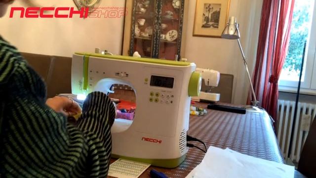 Live shopping: realizziamo un progetto per un accessorio primaverile con la Necchi NC-102D! ? смотреть онлайн