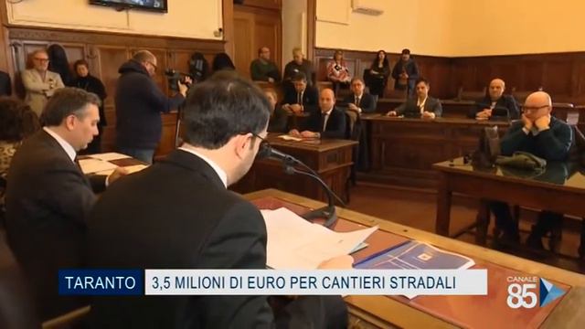 10 Luglio 2020 Taranto 3,5 milioni di euro per cantieri stradali смотреть онлайн