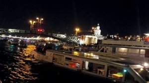 Питер Ночноая прогулка по Неве