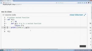 Python nested function in Hindi