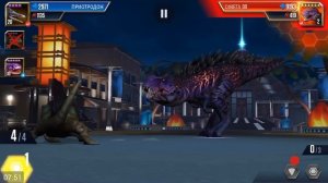 ОМЕГА 09 ВОЕННЫЙ ТИРАННОЗАВР Jurassic World The Game прохождение на русском 241