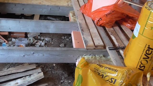 Черновой пол, утеплитель своими руками