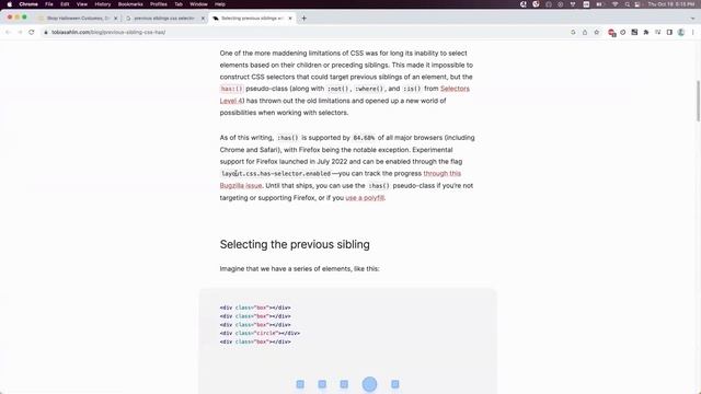 Урок #12 CSS-selectors: Функция :has() и работа с потомками (siblings)