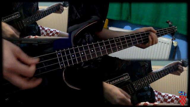 Airbourne - No One Fits Me Better Than You Rhythm Guitar & Bass Cover смотреть онлайн