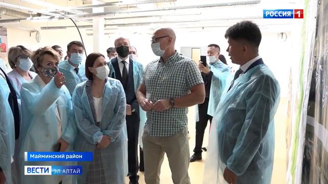 В Республике Алтай открыли агропарк «Амза» (06.09.2021г.)