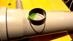 как быстро врезать трубу под углом не по центру