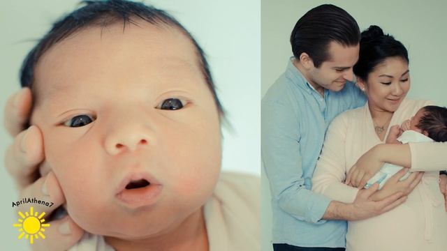My newborn baby! Newborn photoshoot pictures! смотреть онлайн