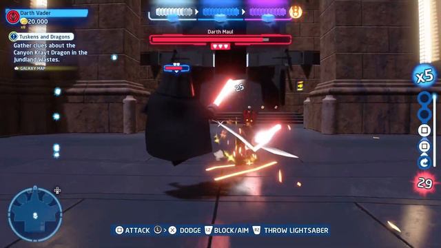LEGO Star Wars: The Skywalker Saga - Darth Vader Vs Darth Sidious & Darth Maul