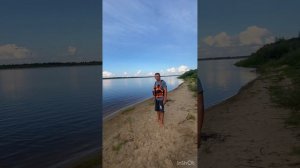 Наши рыбалки на Северной Двине летом 2023.