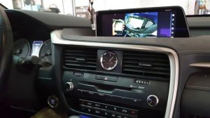 Мирор линк к штатному монитору Лексус