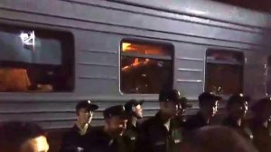 Провожаем сына  в армию.