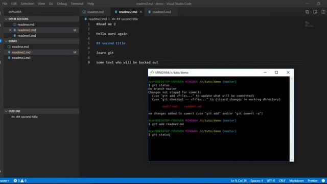 GIT Tutorial | Go back checkout | Part 8 смотреть онлайн