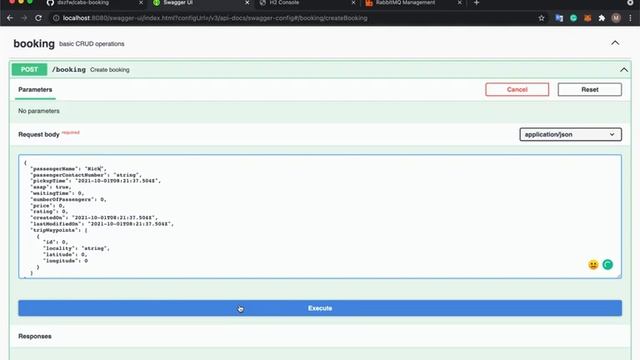 demo backend - Spring boot, RabbitMQ, docker compose, H2 смотреть онлайн