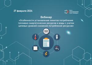 Особенности установления лимитов потребления ТЭР и воды с учетом целевых уровней снижения