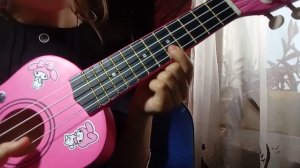 как сыграть на укулеле песенку в траве сидел кузнечик😱♥️