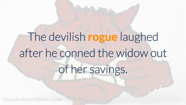 Learn English Words: ROGUE - Meaning, Vocabulary with Pictures and Examples смотреть онлайн