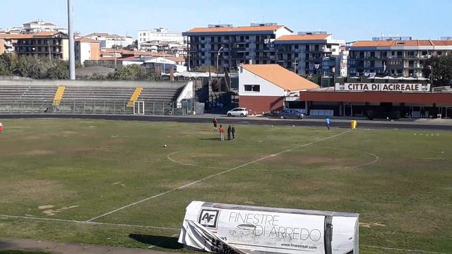 FanCity Acireale - Stadio Tupparello lavori nel manto erboso смотреть онлайн