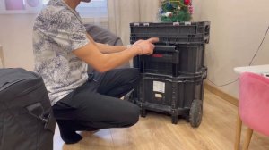 Обзор системы хранения от keter и монтажного пояса denzel