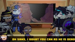 sans aus react to dreamtale!! |@renzothehottie ||☆